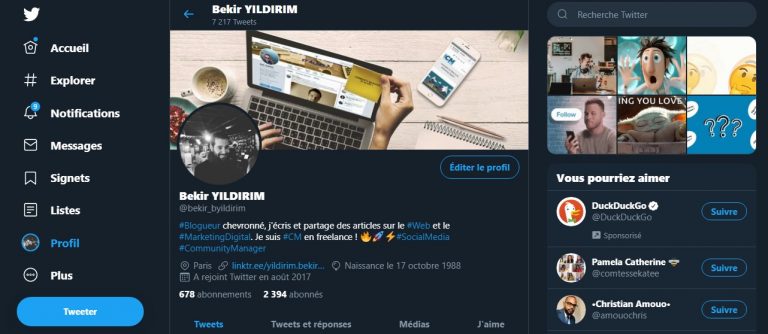 Social Media Twitter : comment créer un compte ou profil