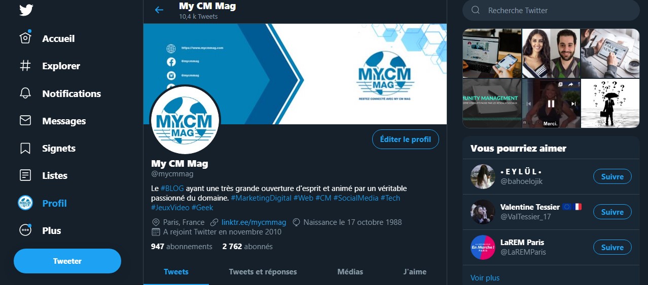 Social Media Twitter : comment créer un compte ou profil