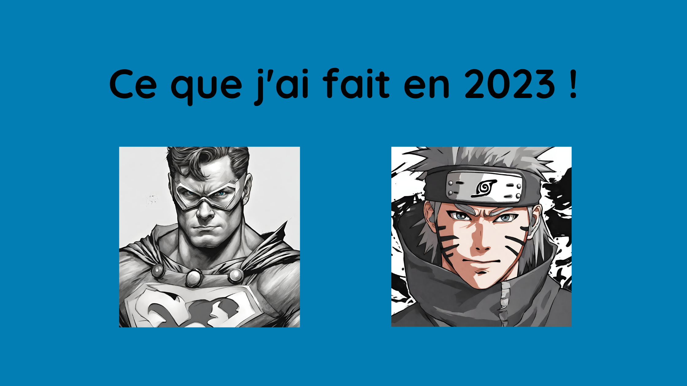 You are currently viewing Ce que j’ai fait en 2023 !